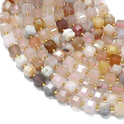 Natural Cherry Blossom Agate Beads Strands&nbsp;G-K389-A38-01