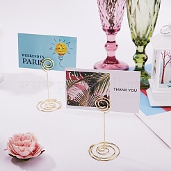 16Pcs 4 Style Carbon Steel Name Card Holder&nbsp;AJEW-SZ0001-78