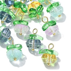 20Pcs 4 Colors Handmade Lampwork Charms&nbsp;LAMP-CJ0001-92