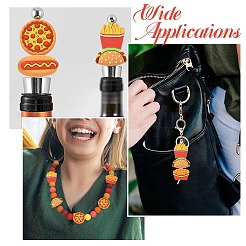 10Pcs 5 Styles Silicone Beads&nbsp;SIL-CJ0003-26