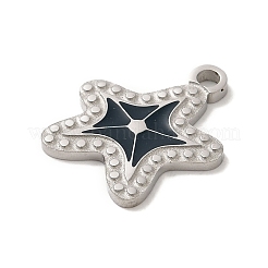 304 Stainless Steel Enamel Pendants&nbsp;STAS-Q301-03P