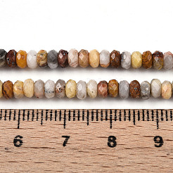 Natural Crazy Agate Beads Strands&nbsp;G-T141-37