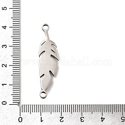 304 Stainless Steel Connector Charms&nbsp;STAS-L284-01AS