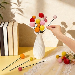16Pcs 8 Style Wool Felt Craft Ball&nbsp;AJEW-PH01712