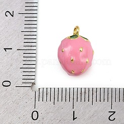 Brass Enamel Charms&nbsp;KK-I352-09G-01