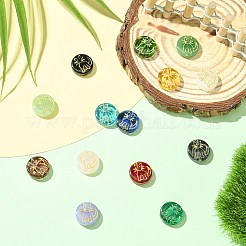 14Pcs 14 Colors Handmade Lampwork Beads&nbsp;LAMP-CJ0002-86