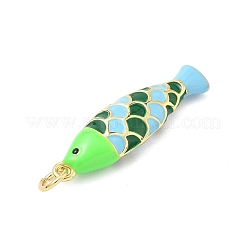 Brass Pendants&nbsp;KK-C156-06G-02