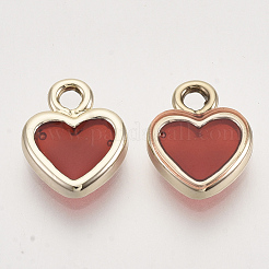 Light Gold Plated Alloy Charms&nbsp;ENAM-T009-10A