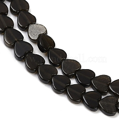 Natural Obsidian Beads Strands&nbsp;G-M403-A41-02