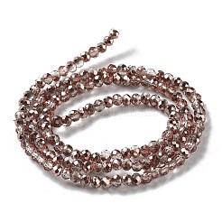 Electroplate Glass Bead Strands&nbsp;EGLA-J047-3x2mm-H32