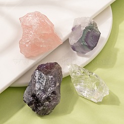 4Pcs 4 Style Rough Raw Natural Mixed Gemstone Beads&nbsp;G-FS0001-92