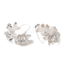 Alloy Hoop Earrings for Women&nbsp;EJEW-G404-02S