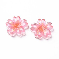 Transparent Epoxy Resin Cabochons&nbsp;LS-CRES-S365-22