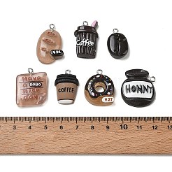 10Pcs Opaque Resin Imitation Food & Drink Pendants&nbsp;RE-CBA392A-01P