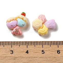 Forest Theme Opaque Resin Decoden Cabochons&nbsp;RESI-C044-01