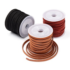 3Rolls 3 Colors Faux Suede Cord&nbsp;LW-FS0001-02