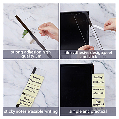6Pcs 2 Styles Acrylic Message Folder&nbsp;AJEW-FH0006-26
