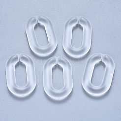 Transparent Acrylic Linking Rings&nbsp;OACR-S036-006A-K08