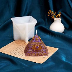 Pyramid Shape DIY Candle Silicone Molds&nbsp;DIY-SZ0007-16