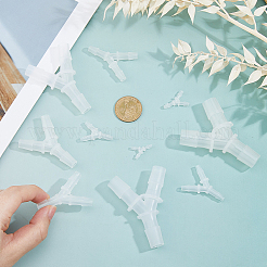 30Pcs 10 Styles Plastic Y-type Three-way Pagoda Joint Water Divider&nbsp;FIND-FH0016-87