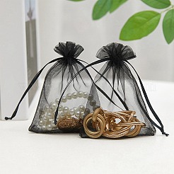 50Pcs Organza Gift Drawstring Bags&nbsp;ABAG-DJ0001-18A