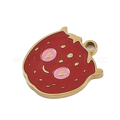 304 Stainless Steel Enamel Charms&nbsp;LS-STAS-I338-01G-03