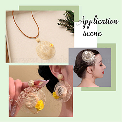 30Pcs 3 Styles Doll Straw Hat&nbsp;DIY-CY0002-34