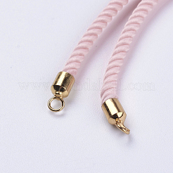 Nylon Twisted Cord Bracelet Making&nbsp;X-MAK-F018-13G-RS