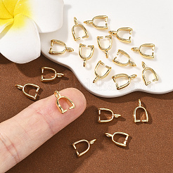 SHEGRACE Brass Ice Pick Pinch Bails&nbsp;XGRQ1U545-372G