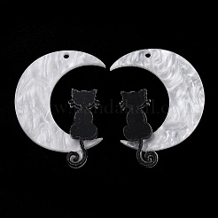 Halloween Printed Acrylic Pendants&nbsp;X-MACR-M021-01-1