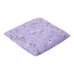 Polyester Embroidered Mesh Fabrics&nbsp;DIY-WH0622-616C