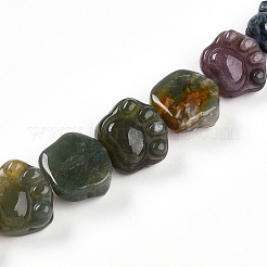 Natural Indian Agate Beads Strands&nbsp;G-M108-A14-01