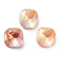 Electroplate K9 Glass Rhinestone Cabochons&nbsp;RGLA-M016-F02-AM