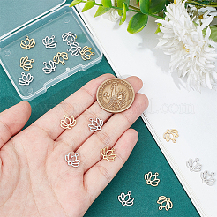 20Pcs 2 Colors 304 Stainless Steel Pendants&nbsp;STAS-UN0057-43