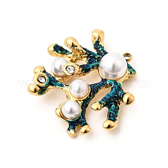 304 Stainless Steel Rhinestone Pendants&nbsp;STAS-P431-13G