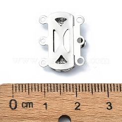 Non-Tarnish 304 Stainless Steel Box Clasp&nbsp;STAS-Q318-01P