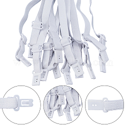 20Pcs Elastic Neckties Tape with POM Clasp&nbsp;AJEW-SP0003-53B