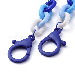 Personalized ABS Plastic Cable Chain Necklaces&nbsp;NJEW-JN02847