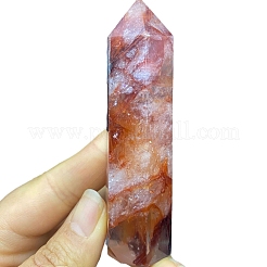 Tower Natural Ferruginous Quartz Healing Stone Wands&nbsp;PW-WG58986-01