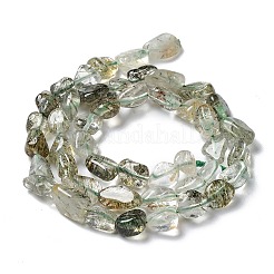 Natural Green Rutilated Quartz Beads Strands&nbsp;G-I351-A09