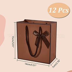 Rectangle Paper Gift Storage Bags with Handle&nbsp;CARB-WH0017-13C