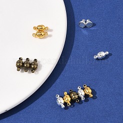 12 Sets 3 Colors Brass Magnetic Clasps&nbsp;KK-FS0001-55B
