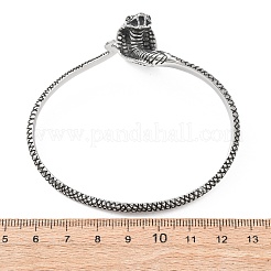 Retro 316 Surgical Stainless Steel Cuff Bangles&nbsp;BJEW-C142-13AS