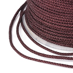 Polyester Braided Cord for Jewelry Making&nbsp;OCOR-F011-C01