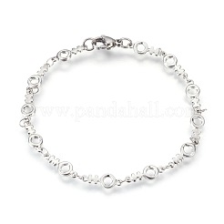 Tarnish Resistant 304 Stainless Steel Link Chain Bracelets&nbsp;BJEW-P239-20