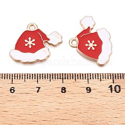 Christmas Theme Alloy Enamel Pendants&nbsp;ENAM-T020-10L