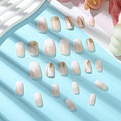ABS Plastic Full Cover Press On False Nails&nbsp;DIY-CJC0006-15