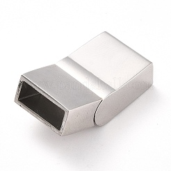 Tarnish Resistant 316 Surgical Stainless Steel Magnetic Clasps with Glue-in Ends&nbsp;LS-STAS-M297-03A-P