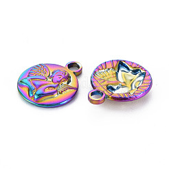 201 Stainless Steel Pendants&nbsp;STAS-S119-058