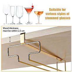 Iron Wine Glass Holder&nbsp;AJEW-WH0596-896